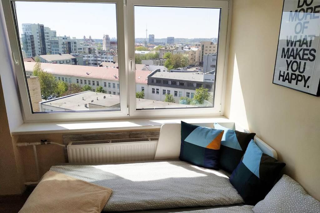 9Th Floor Amazing View Central Studio Apartment VNO Dış mekan fotoğraf